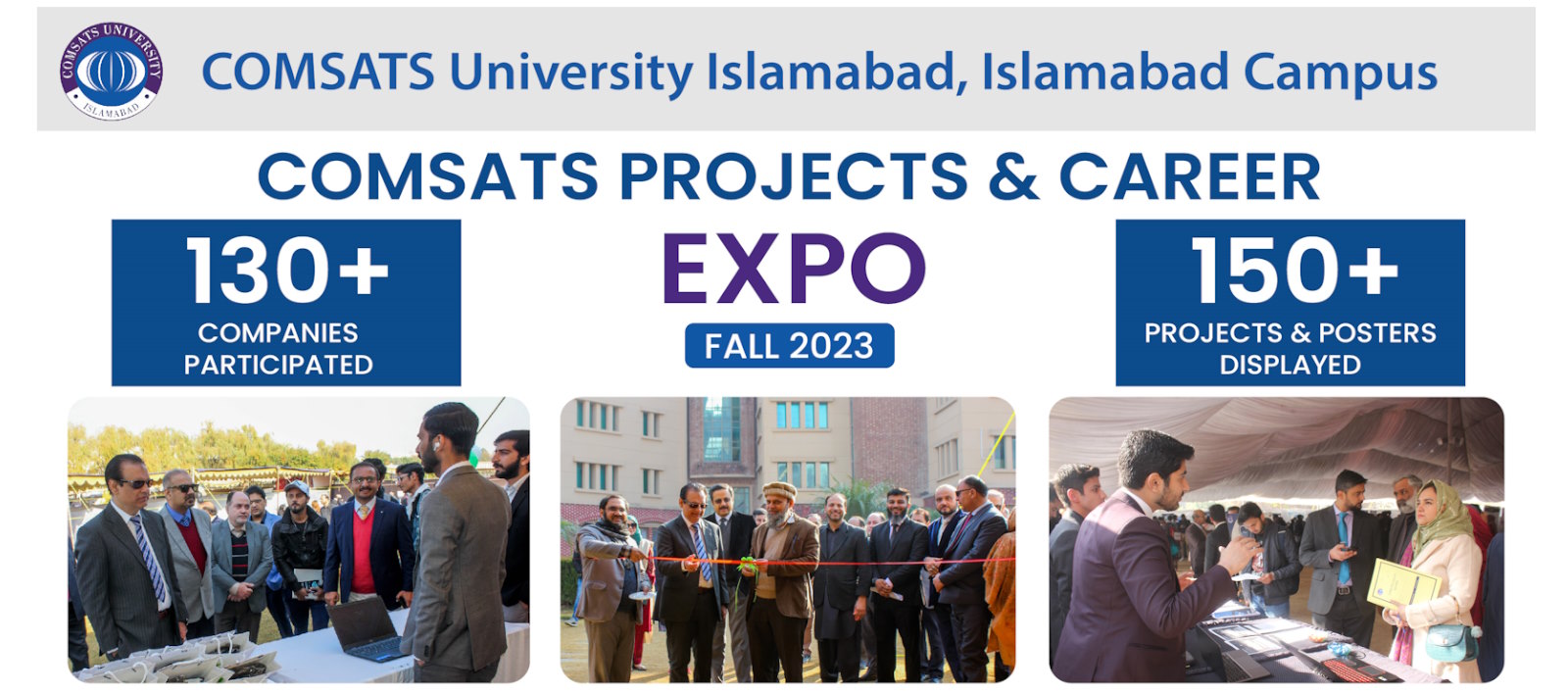 COMSATS Islamabad campus Projects & Career Expo