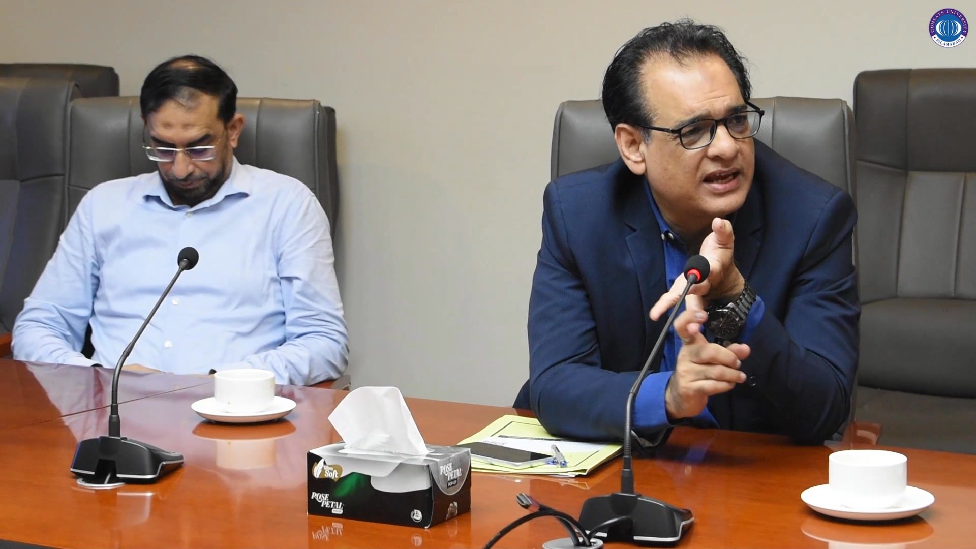 Visit of Prof. Dr. Murtaza Najabat Ali to CUI, Islamabad Campus