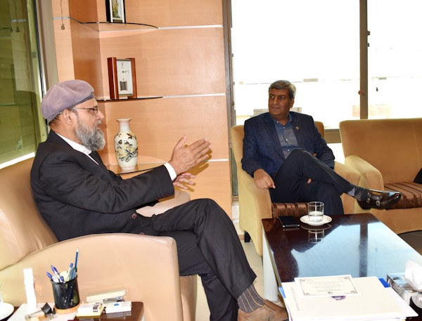 Meeting Between Rector CUI and Pro-Rector NUST